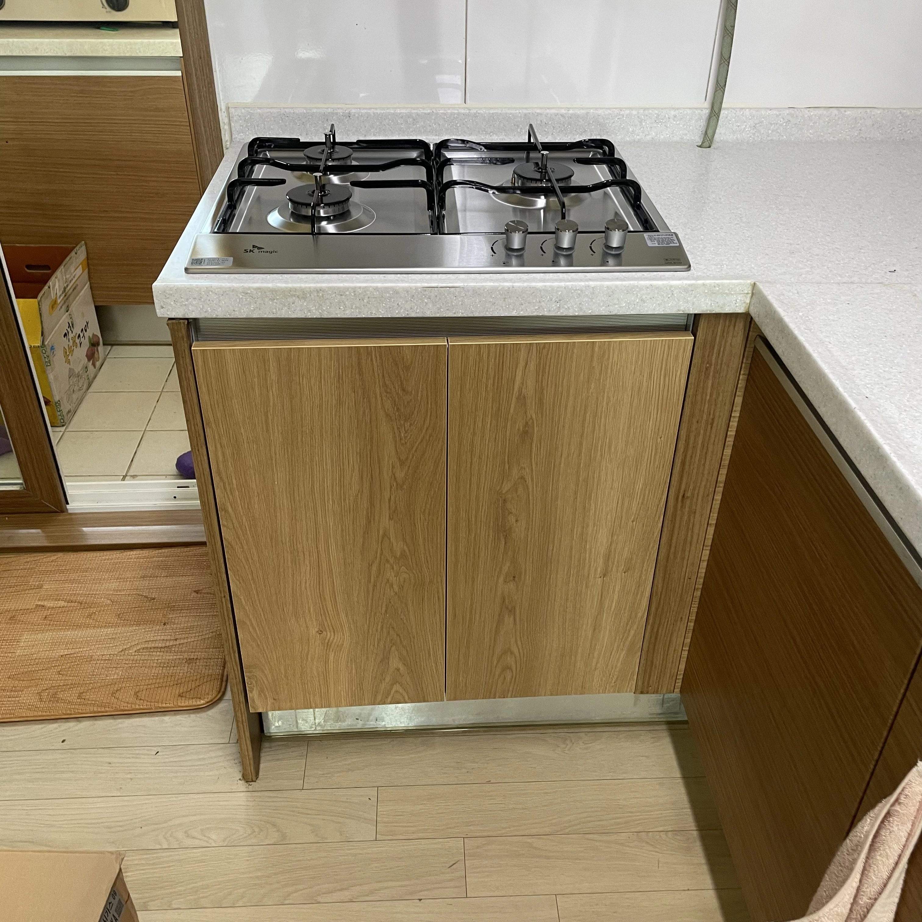 홈디크 가스오븐레인지철거 유튜브 채널 썸네일